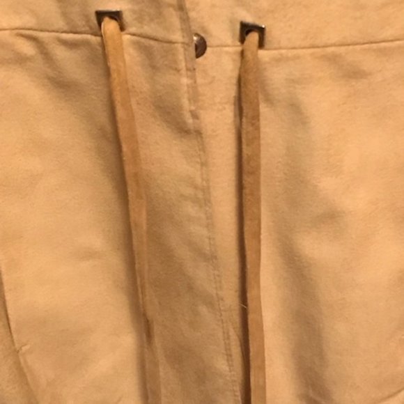 Vintage Danier Honey Tan Leather Jacket - Size 8 - Picture 8 of 16